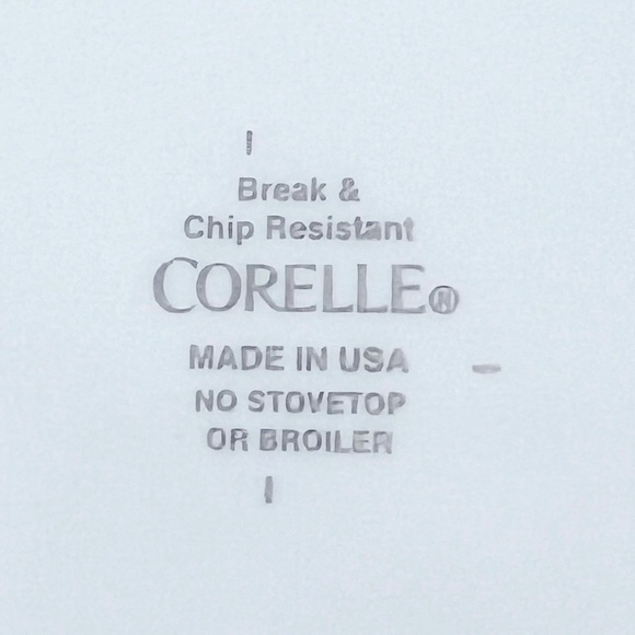 6 Corelle Callaway Ivy by Corning Dinner plate 10.5” set of 6 pieces USA Perfect - Picture 3 of 3